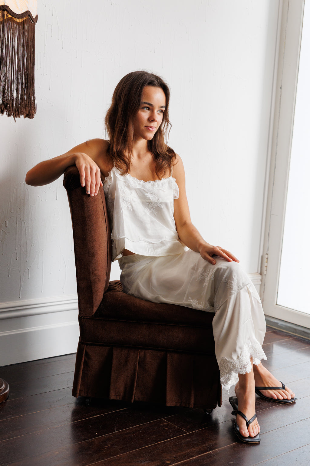 Brigette Silk set
