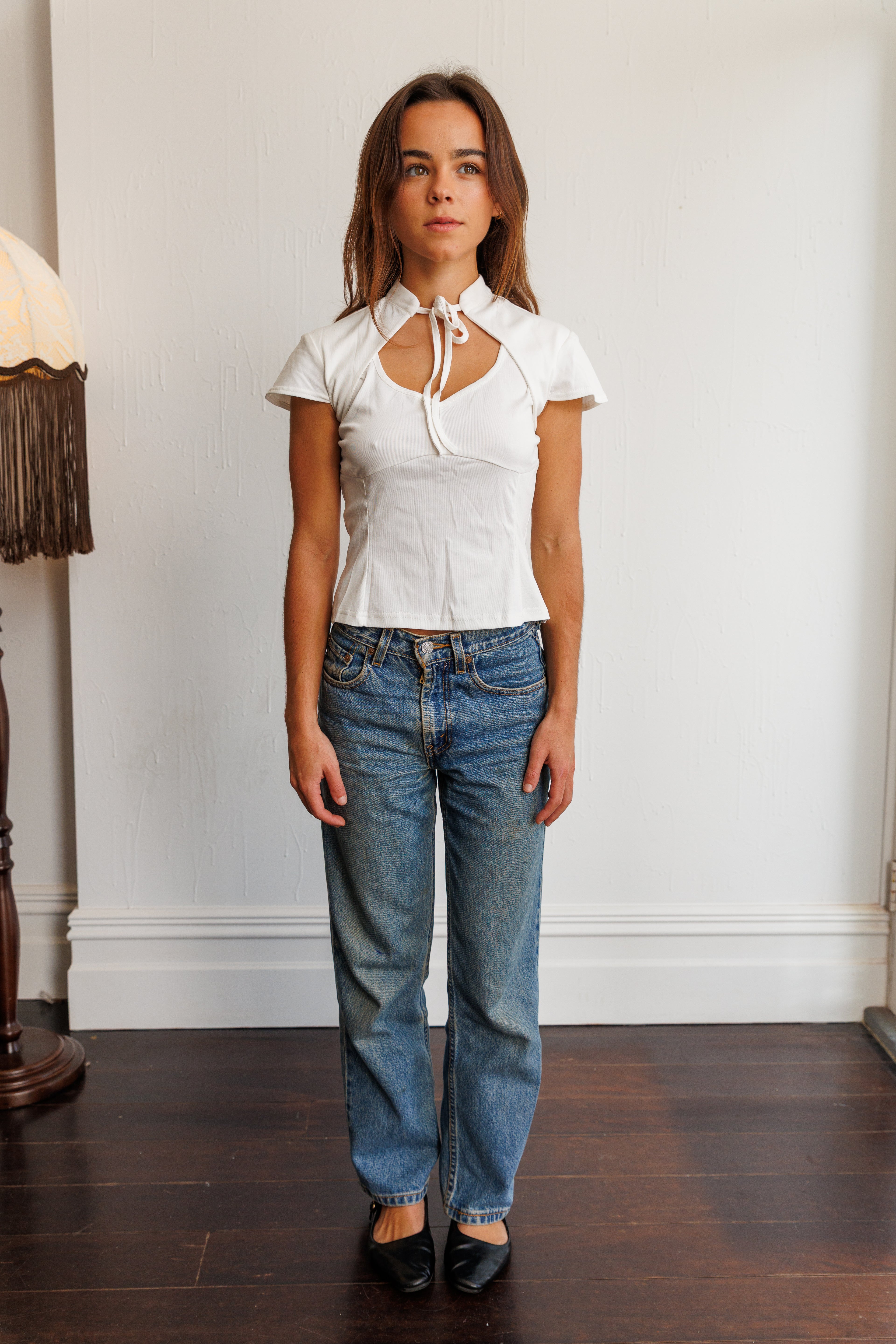 Brigette cotton top