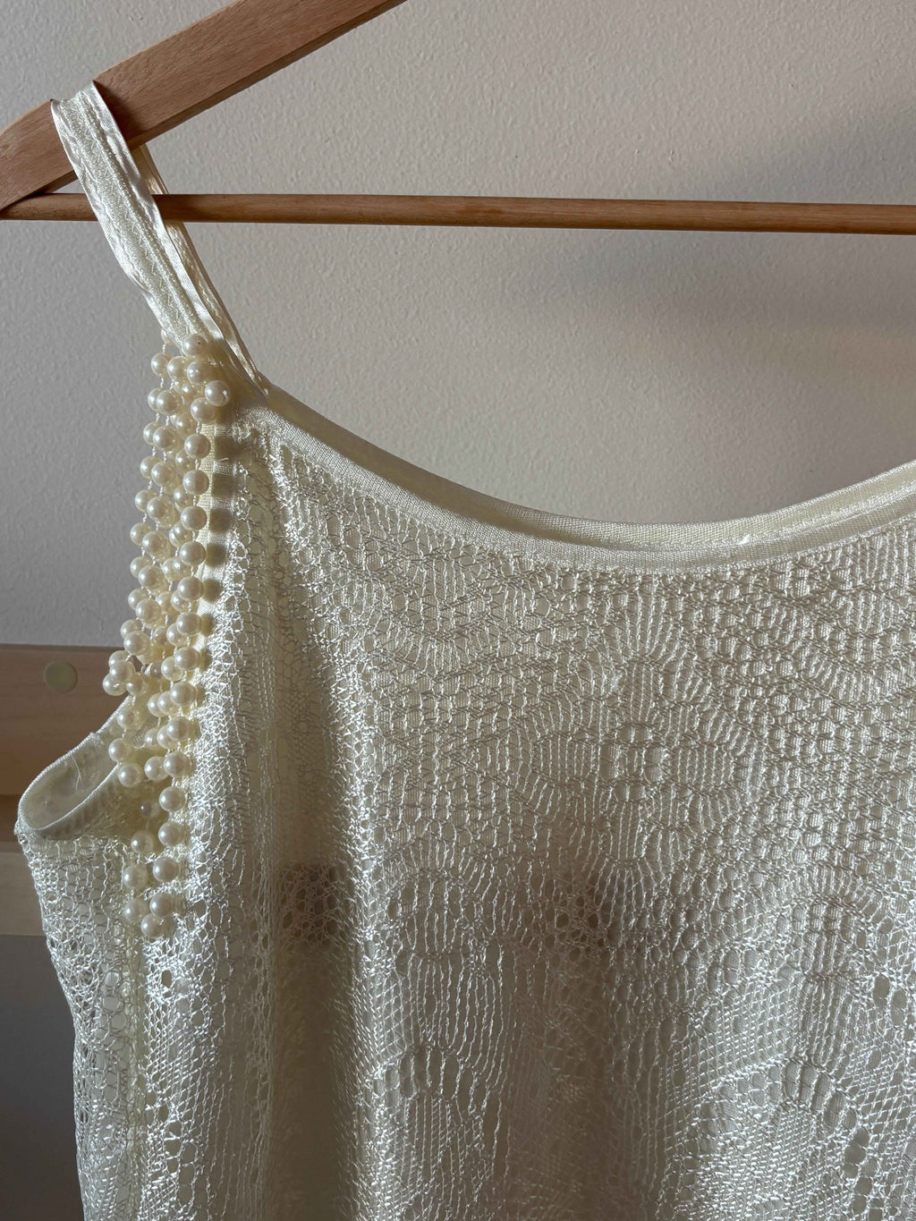 Beaded Fringe Slip Top