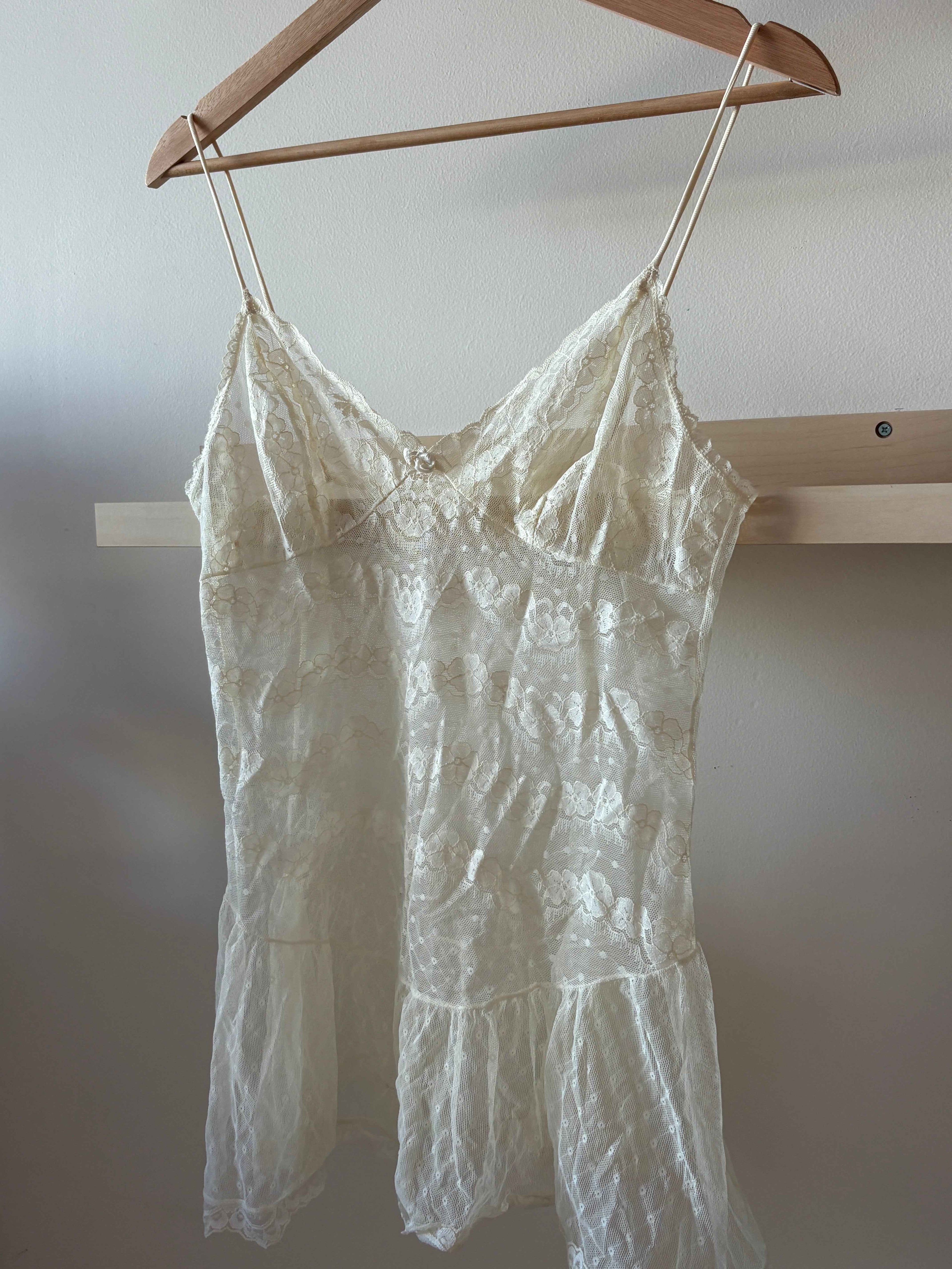 Vintage Lace Slip Top