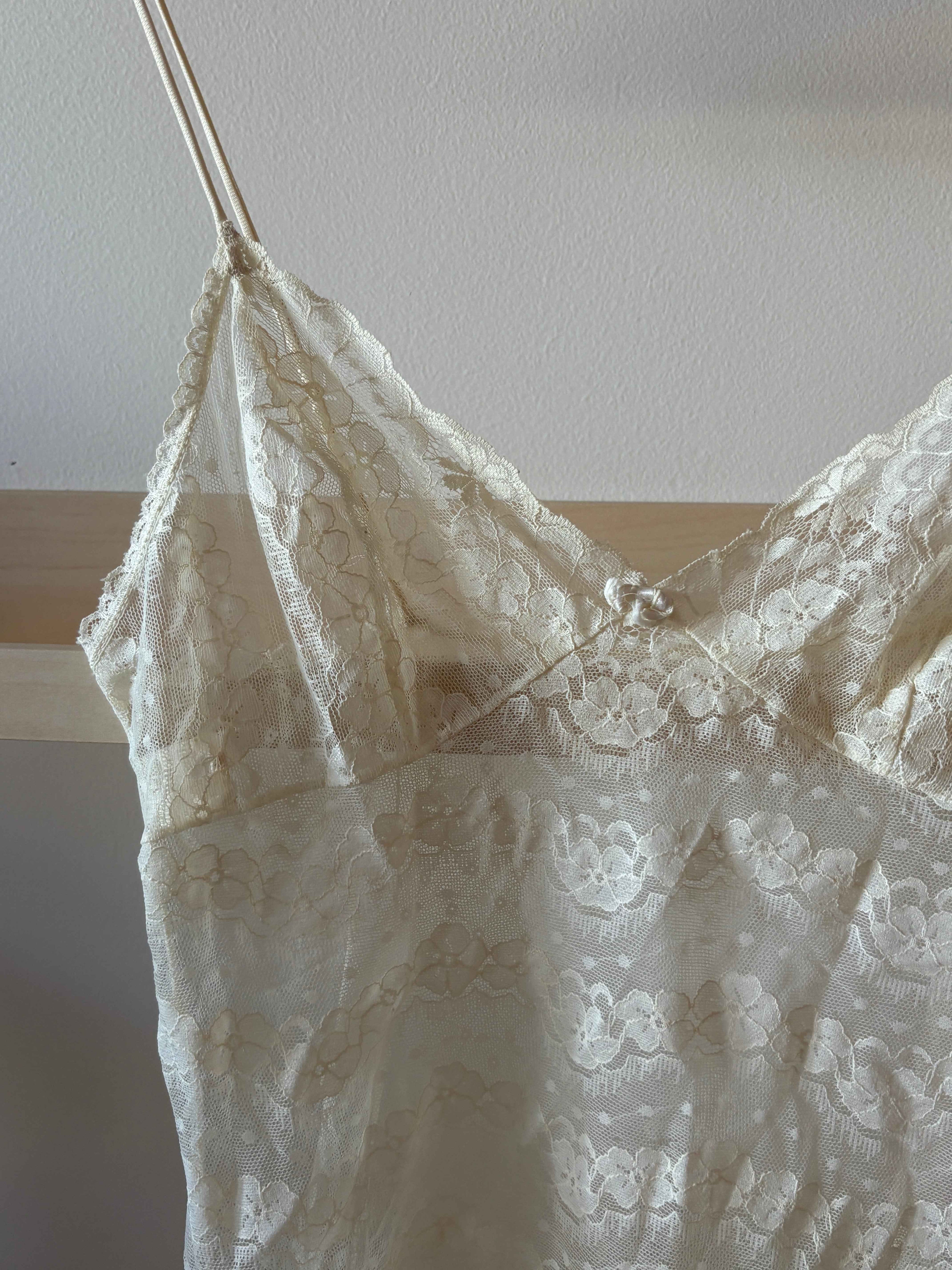Vintage Lace Slip Top
