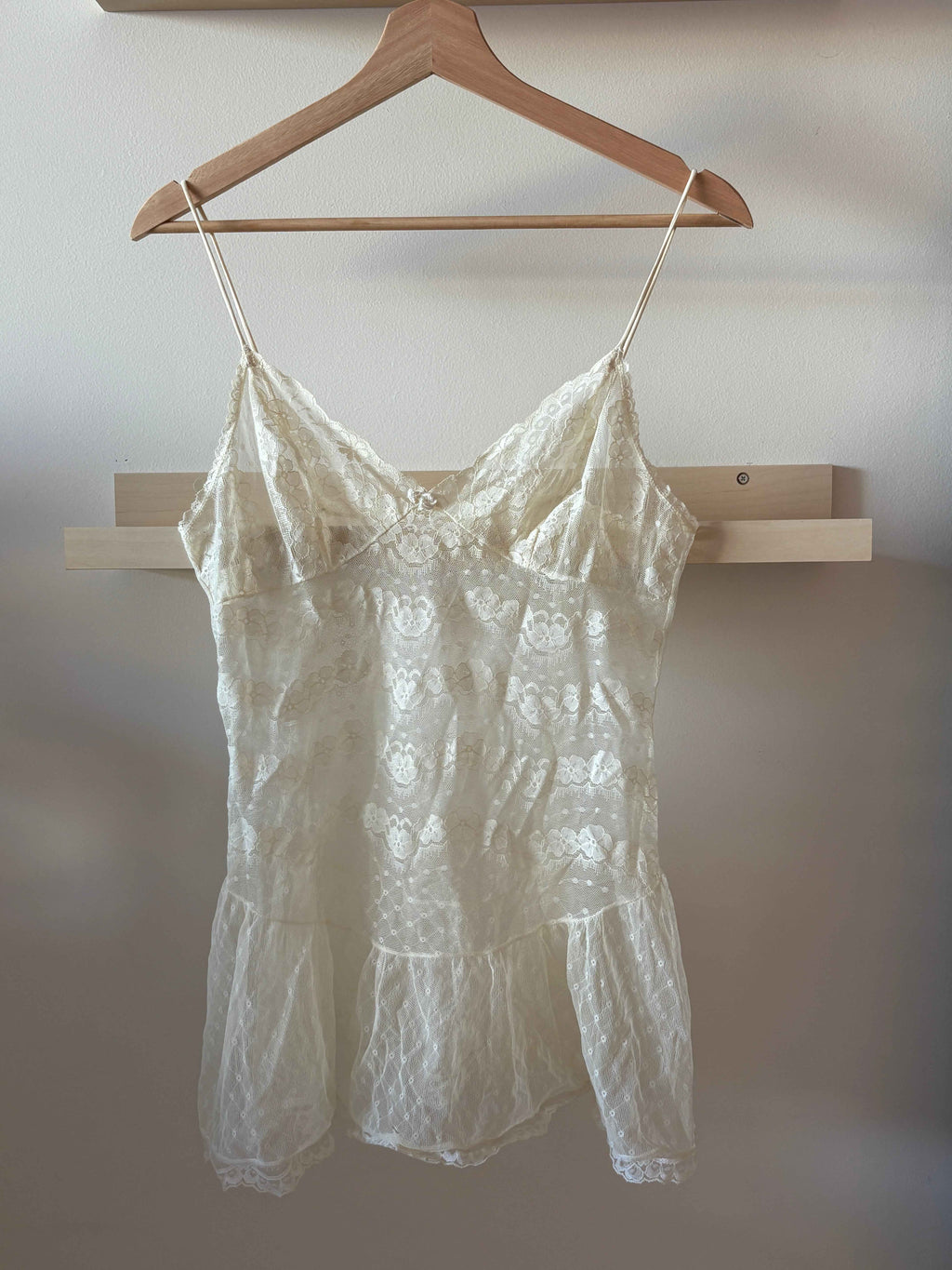 Vintage Lace Slip Top