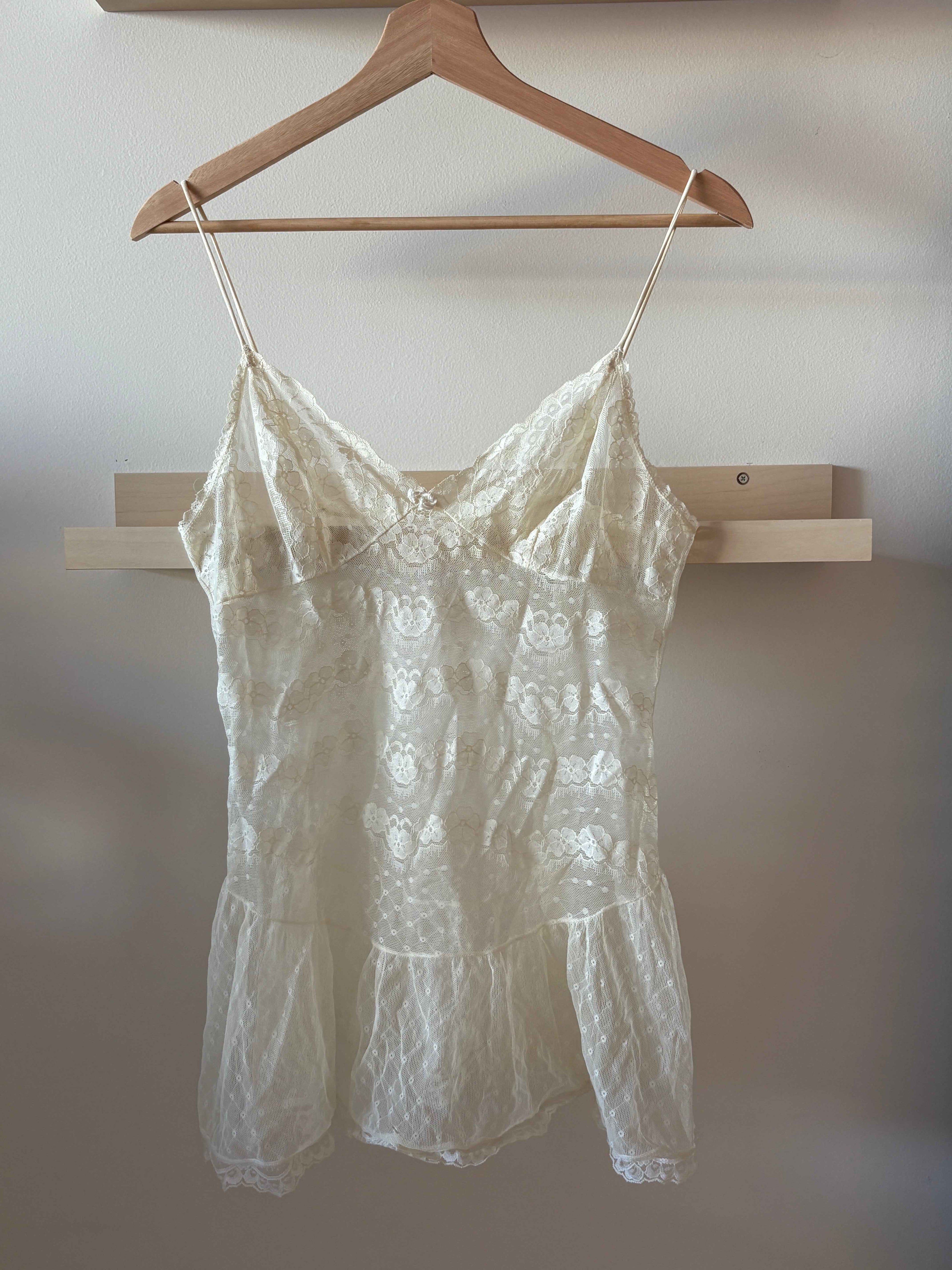 Vintage Lace Slip Top